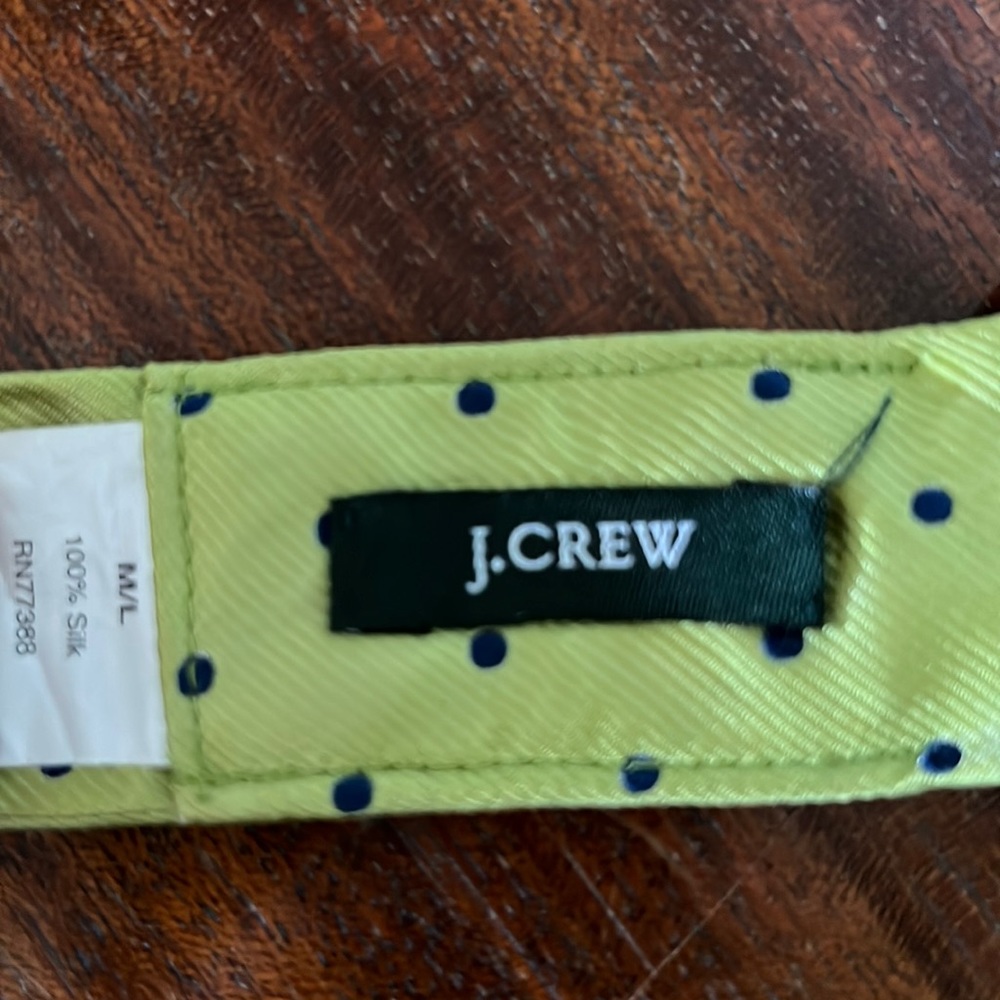 Silk Tie belt JCREW
